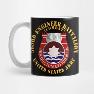 563rd Engineery Battalion - DUI - Combat - US Army X 300 Mug